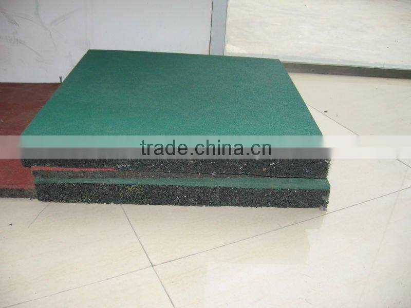 Playground surface/Rubber mat/floor tile/rubber flooring for children's playground,play area