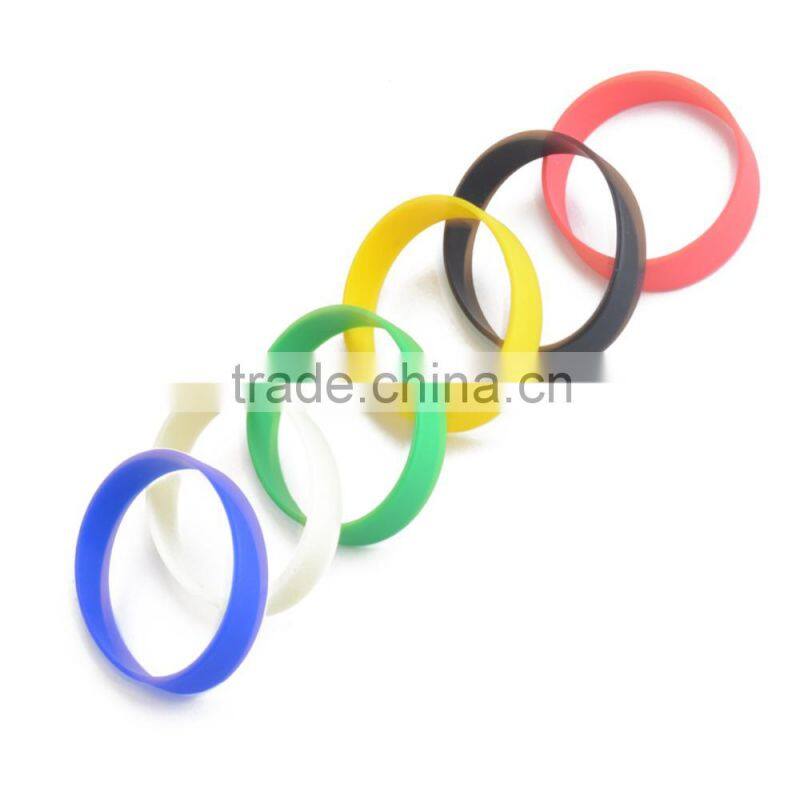 customized logos silicone rubber bands printed silicone band
