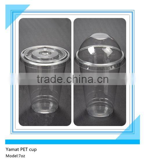 74mm Diamater PET Dome Lid for Disposable Plastic Cup