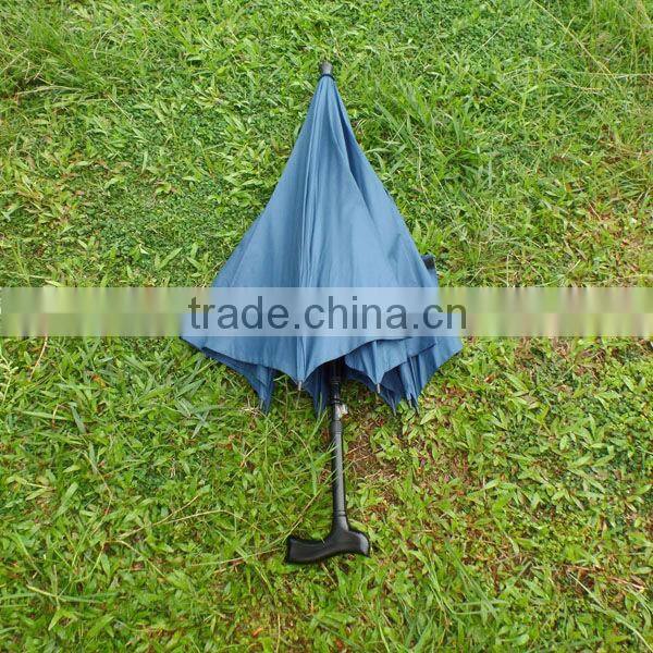 factory custom luxury golf straight crutch umbrella