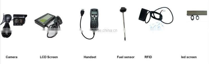 BSJ-A08 fleet management system gps tracking system with fuel sensor