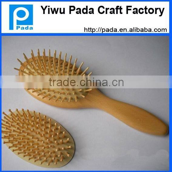High quality wood hair brush