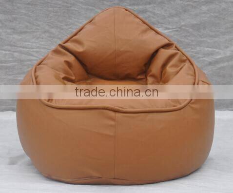 Microfiber PU leather bean bag chairs wholesale (NW918R)
