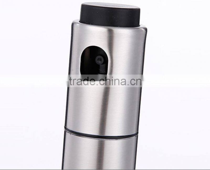 Novel Stainless Steel Oil Pot - Baking Oil Bottle - Cooking Sprayer & Dispensers