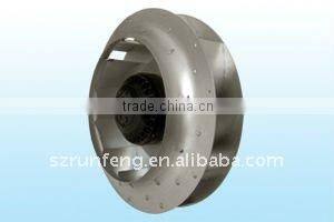 Metal centrifugal blower wheel