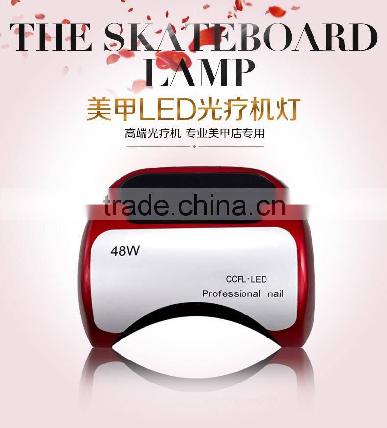 2016 Promotion Hotsaling Factory outlets 48 Watts LED Nail UV Lamp 48W LED UV Nail Gel Polish Curing Lamp Dryer