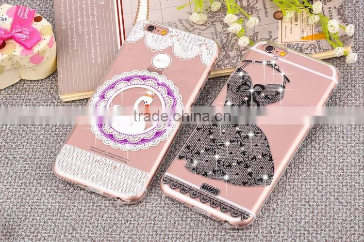 Alibaba online shopping sales raised phone case for iphone6 factory