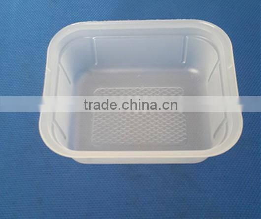 hot sale blister white plastic fruit tray