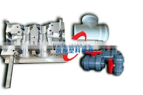 Plastic step over bend pipe fitting mould