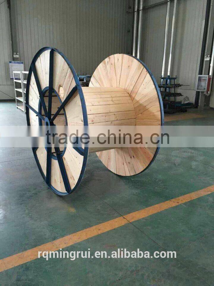 steel wooden cable drum cable winding drum for Indonesia market
