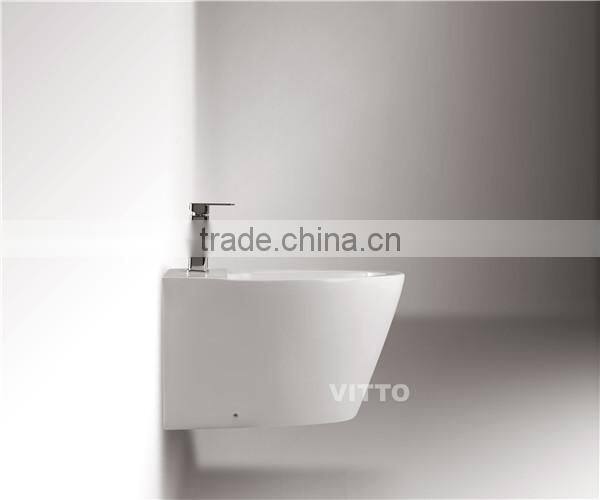 ceramic sanitary ware wall hung bidet