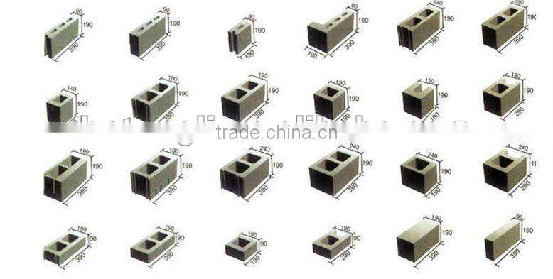 simple concrete brick making machine