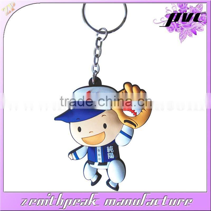 2016 Promotional gifts rubber PVC animal keychain/PVC animal keyring/PVC animal keyholder