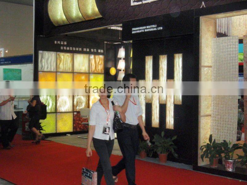 Translucent Decorative Resin Panel Backlit Fax Onyx Panel