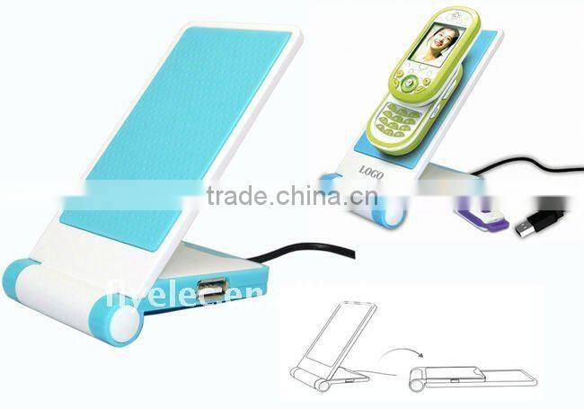 USB HUB with Phone holder