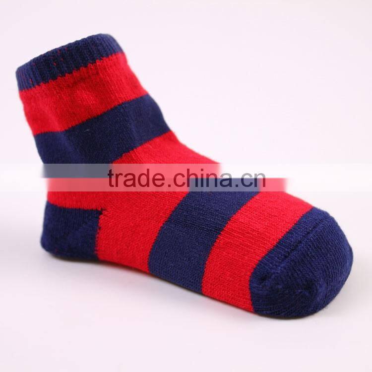 Wholesale Custom Colorful Striped Cute Newborn Baby Girl Cheapest Socks
