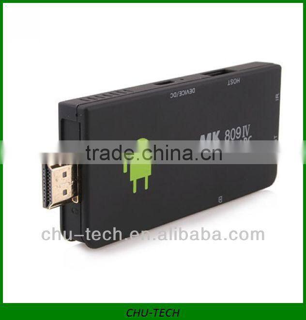 MK809 IV Quad Core TV Box Stick Media Player Google Android 4.2 RK3188 2GB/8GB WIFI 1080P XBMC HDMI Smart TV Dongle