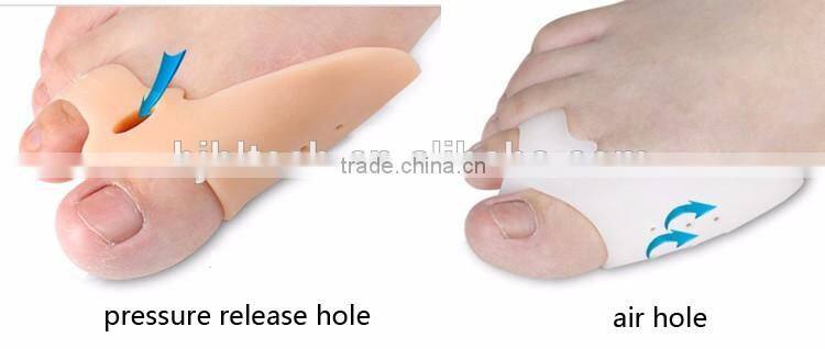 Foot Care Factory Bunion Protectors Gel Silicone Toe Spacers Protector Silicone Gel Toe Separator