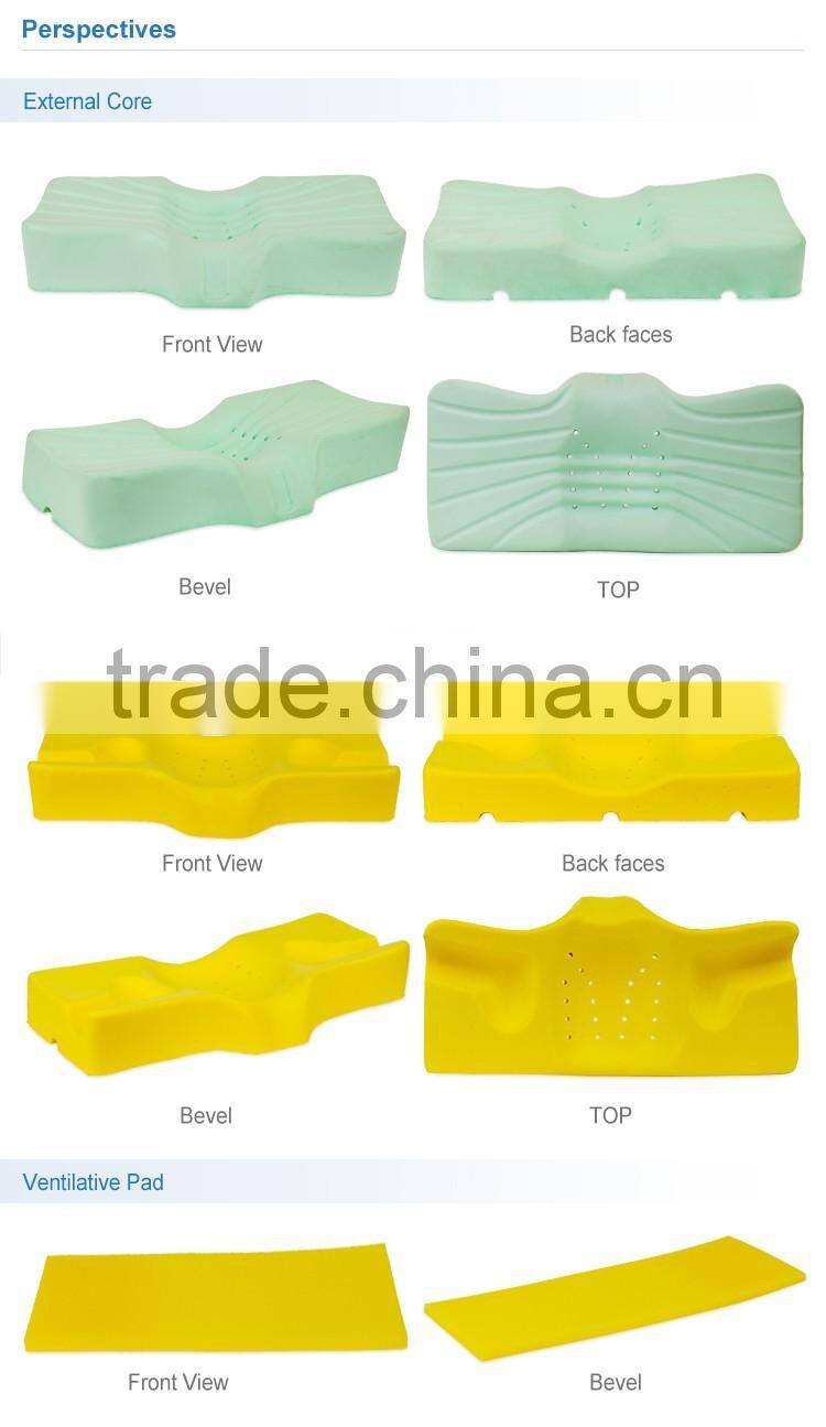 Best quality Approval memory foam pillow With logo Printing