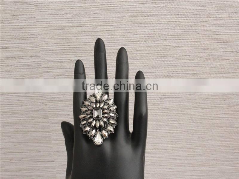 Nice Design Crystal Rhinestone Rings wholesale, Stretch Rings with Fashion Stretch