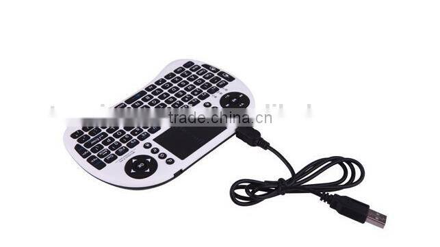 2.4G wireless air mouse with touchpad for android tv box and mini pc