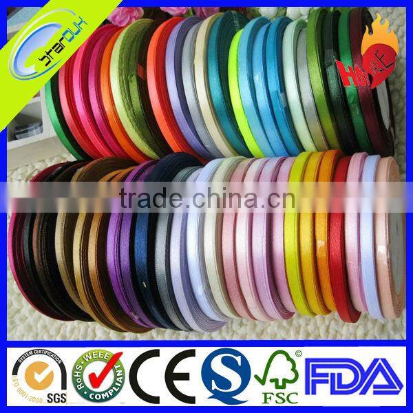 silk organza ribbon with flower