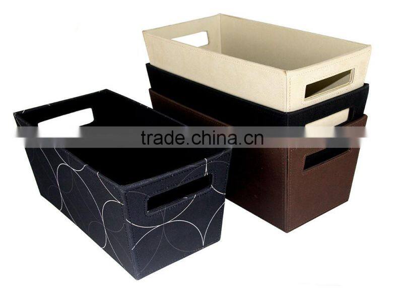 Manufacturer custom clothes storage box fabric toy storage box