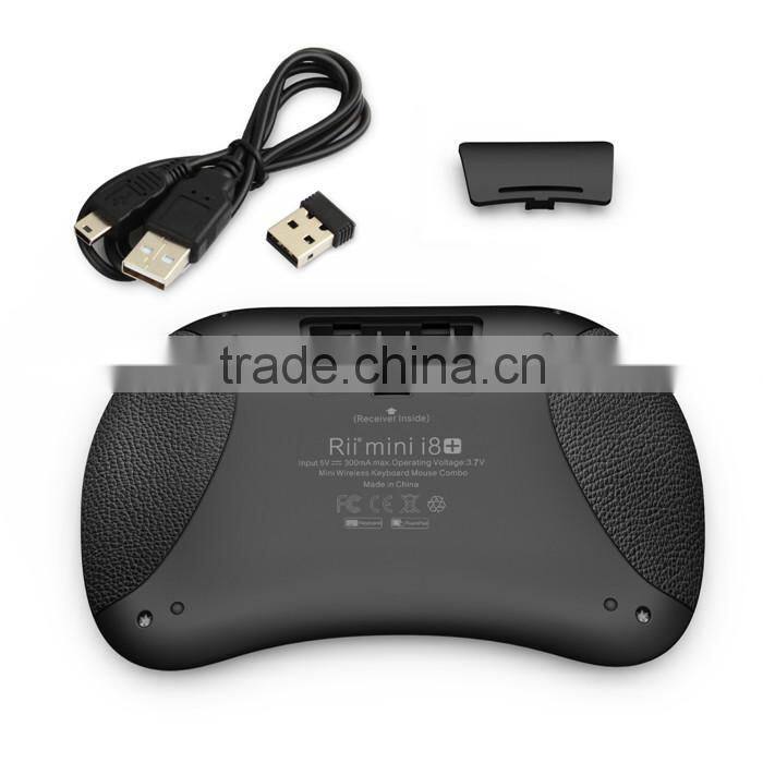 RII I8+ air mouse 2.4g Wifi wireless mini keyboard with multi use