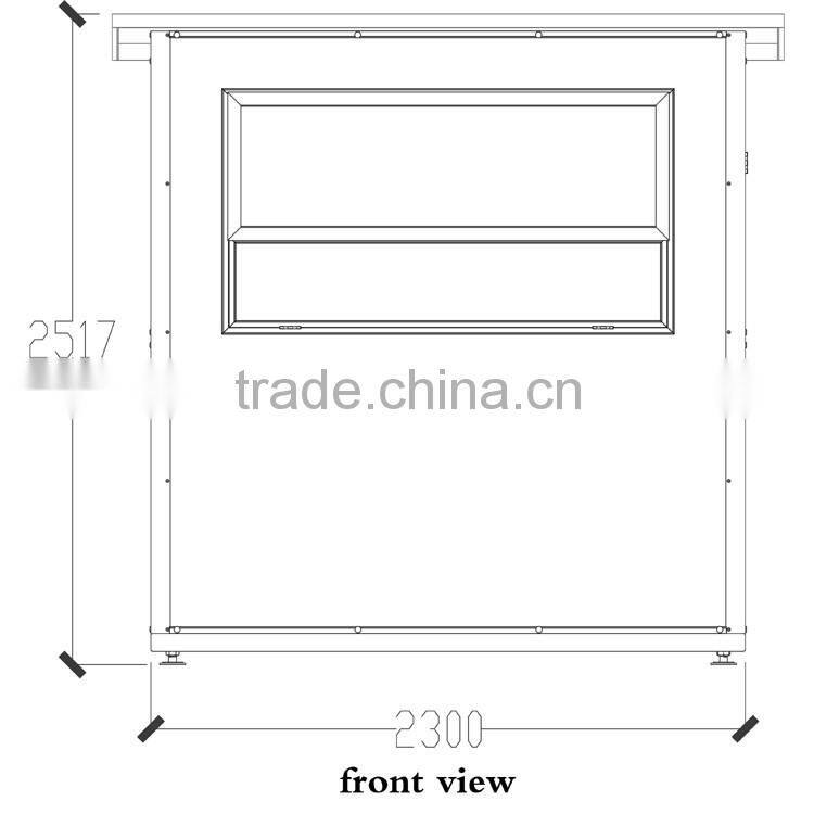 Bargain Cheap Moveable Breakfast Bars Hot Food Coffee Shop Kiosk Shopping Mall Outdoor