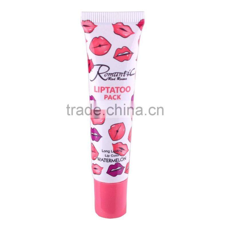 Romatic Bear matte liquid long lasting lipstick peel off gloss for the sexy full lips