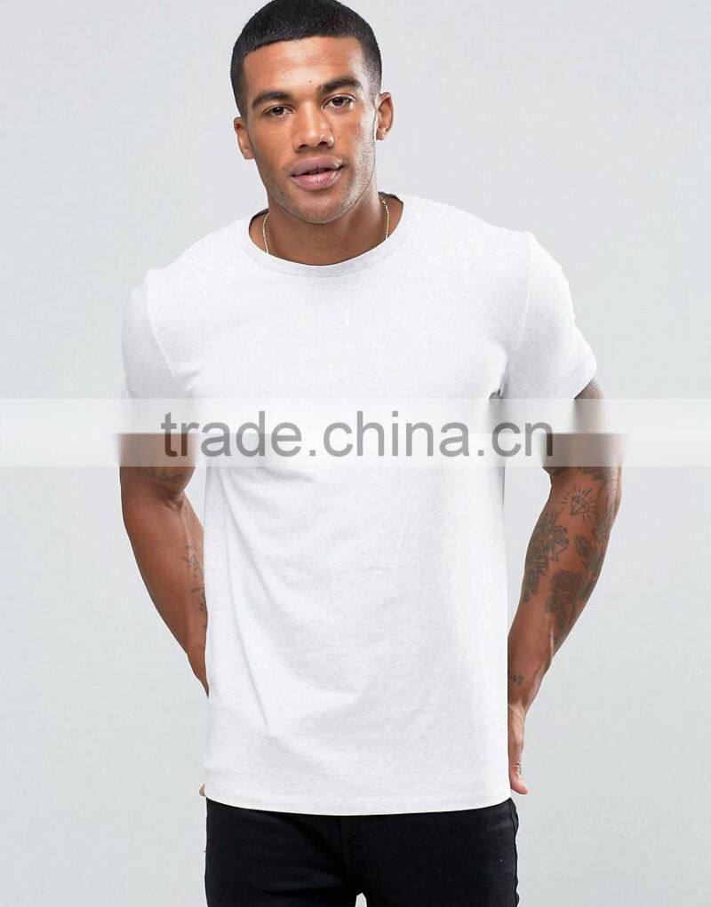 Promotion campaign men cheap cotton plain blank white t shirt below $1