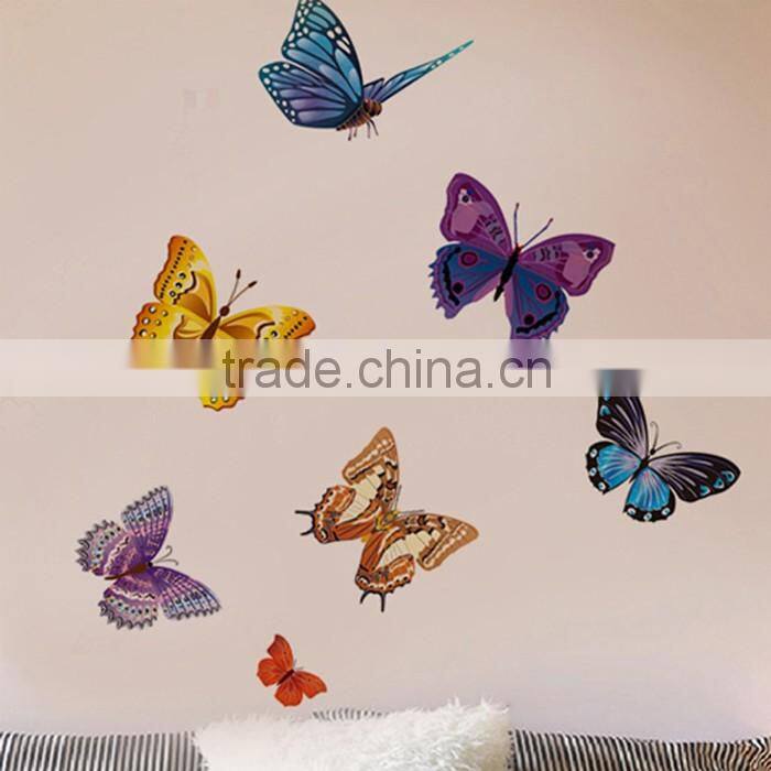 Home Decor Butterfly DIY Art Wall Stickers Removable Decal