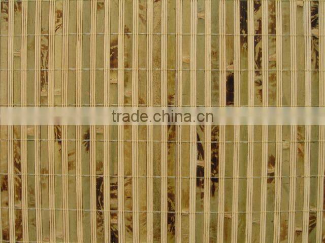 burning pattern bamboo covering