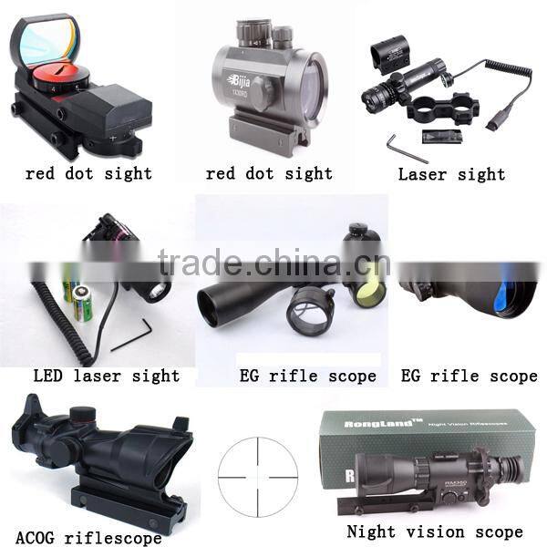 High Power Red laser gun sight with LED Flashlight
