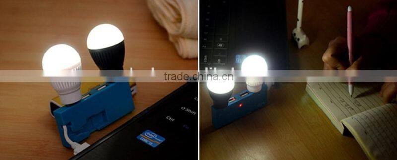 1PC Portable Mini USB LED Light Lamp Bulb For Computer Laptop PC Desk Reading