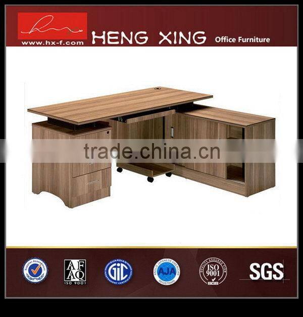 Top level new design wood panel computer table