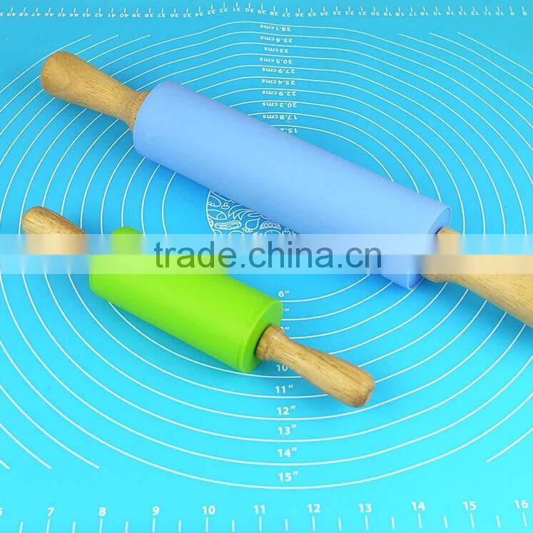 2015 High Quality FDA&LFGB Certificate Silicone Rolling Pin