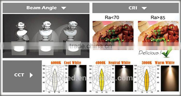 New Arrival 20W Led Rail Track Light Tri-Phase Four Wire Led Track Light With CREE COB
