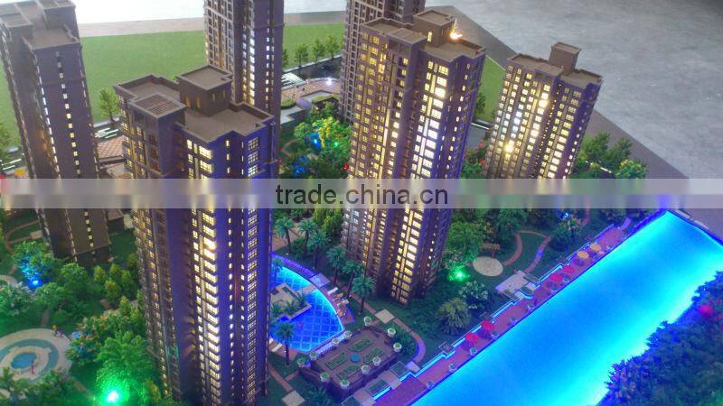 Apartment Maquette miniature construction building model