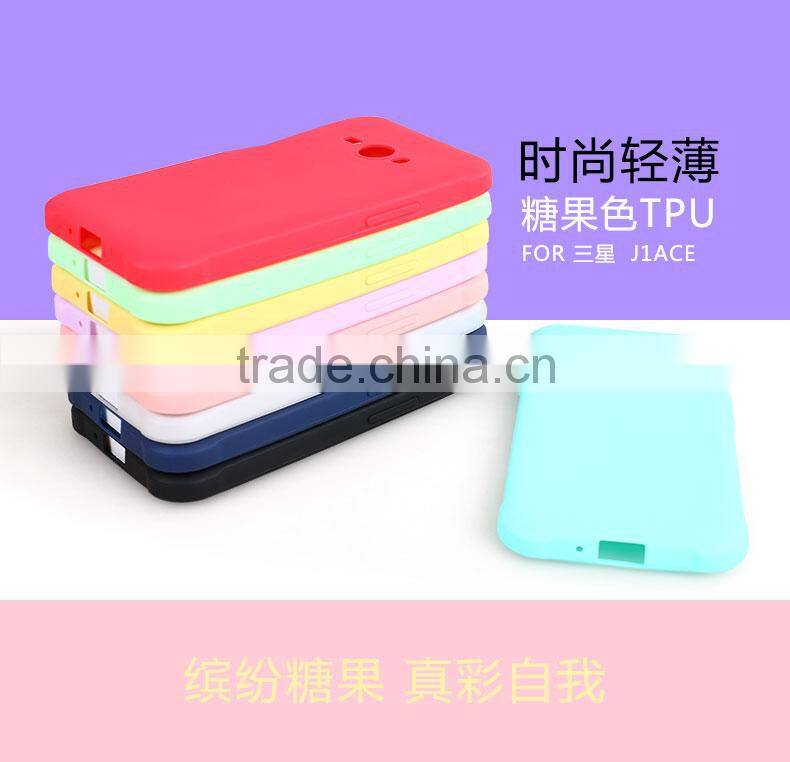 Free samples cell phone case cover for samsung galaxy j1 ace tpu case