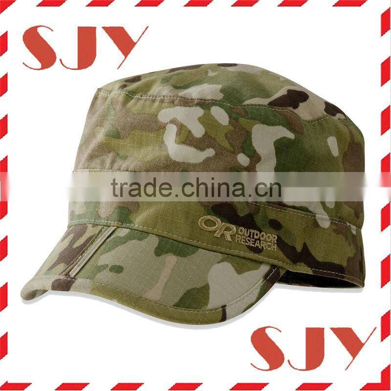 Camo cadet fashion mens military caps