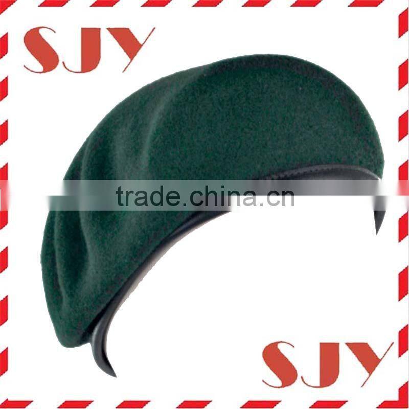 100%wool high quality red army fashion beret cap