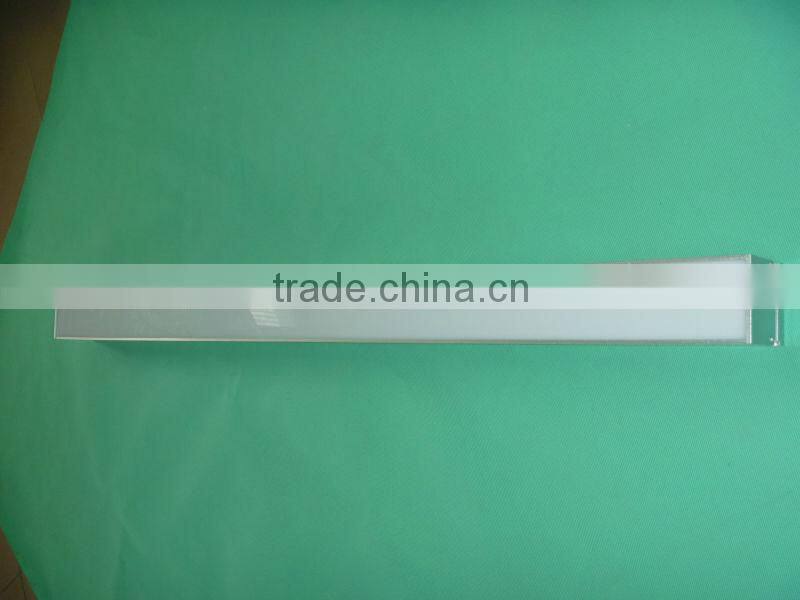 Suspended fixture in office meeting room