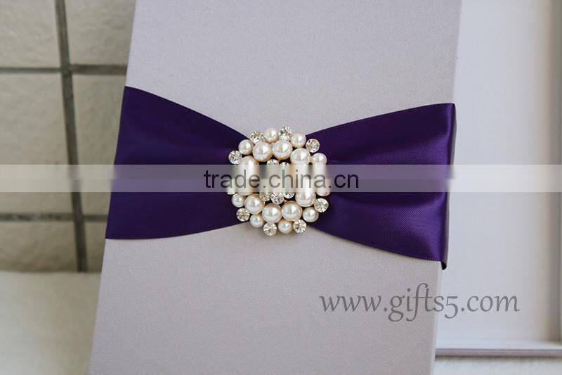 Custom Handmade Luxury wedding invitation boxes for sale