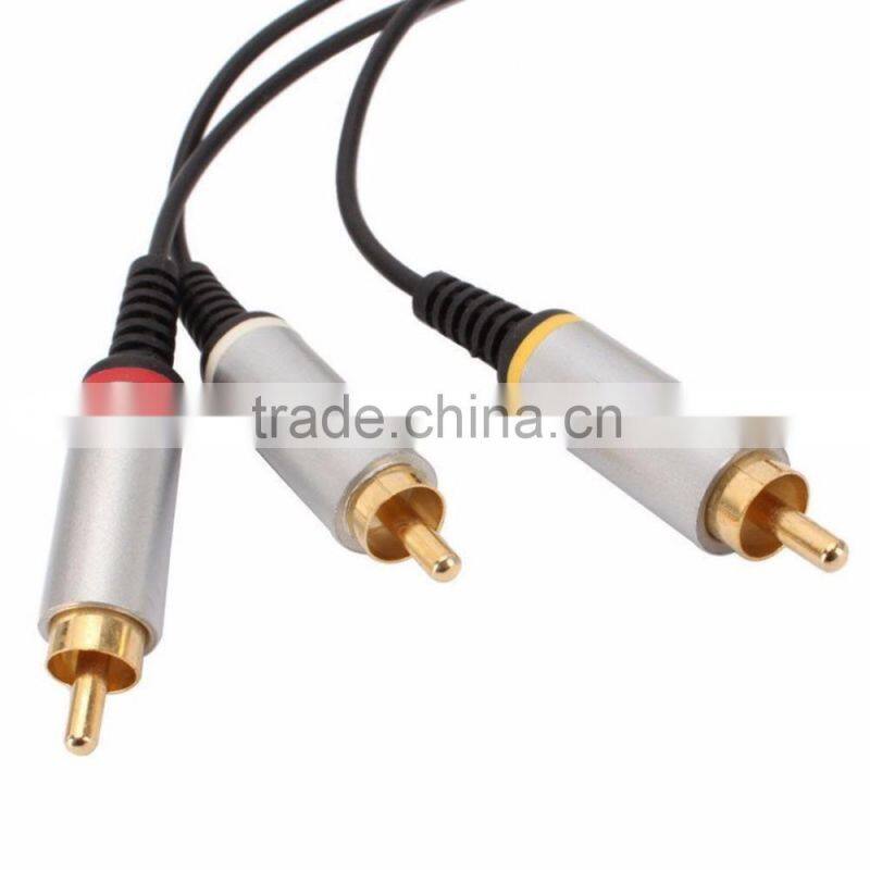 AV Video RCA Cable for Sony for PSP 2000/3000 AV Cable for PSP 2000 SLIM to TV