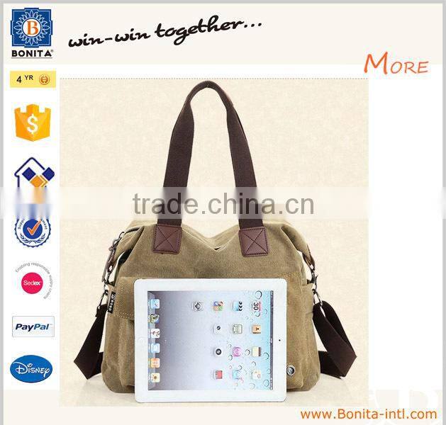 2016 newest leisured waterproof travel handbag with shoulder strap