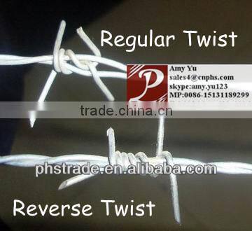 wholesale from China barbed wire price barbed wire fencing