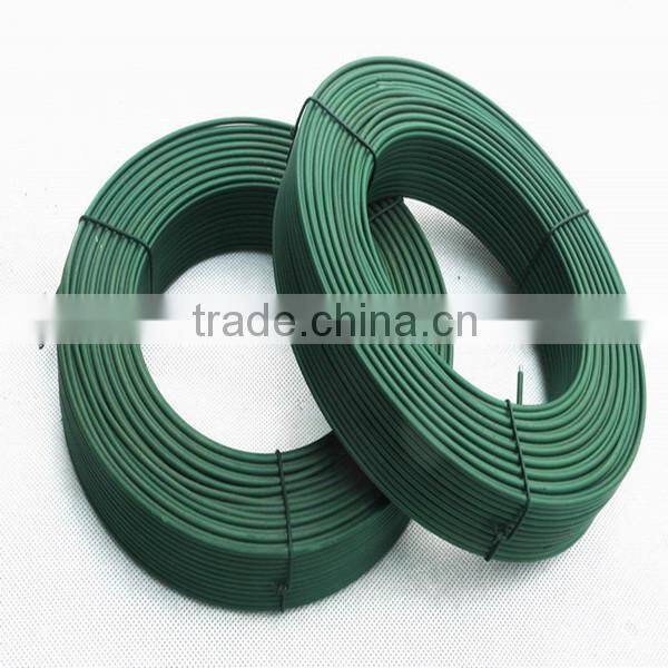 good quality black low carbon steel pvc wire