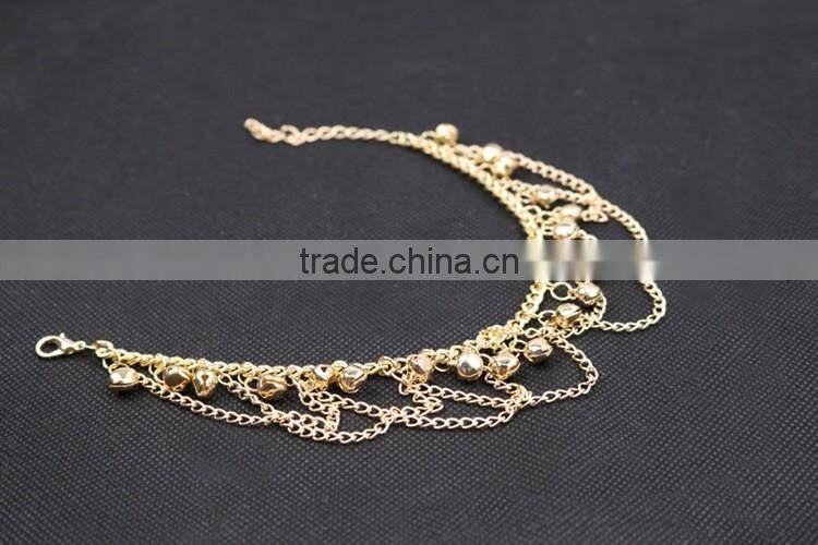 Shoe chain small bell barefoot sandals foot chain