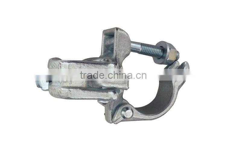 BS1139 Drop Forged British type pipe clamp double capacity coupler fasten fittings building construction